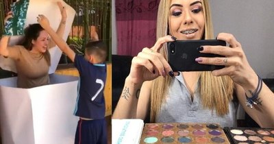 La Nación / Regalo de cumple viral: joven madre recibe oferta de empleo