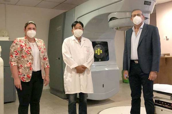 Diputado donó G. 66 millones para reparar acelerador lineal del Incan para radioterapia de pacientes