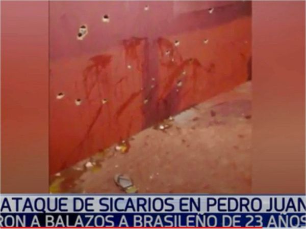 Joven es asesinado por sicarios en  despensa de Pedro Juan Caballero