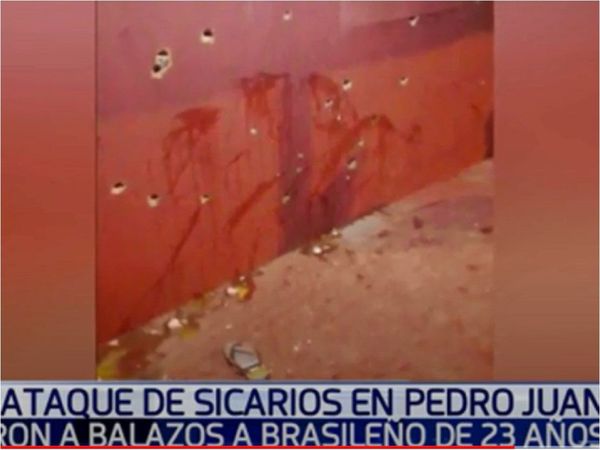 Joven es asesinado por sicarios en despensa de Pedro Juan Caballero