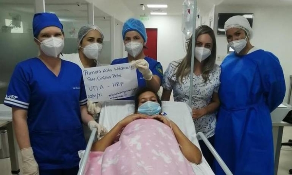 HOY / A una semana de ser inaugurada, UTI de Paraguarí se estrena con su primer alta médica