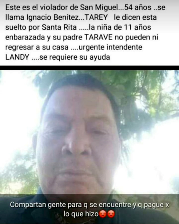 Buscan a depravado sexual acusado de abusar y embarazar a menor de 11 años