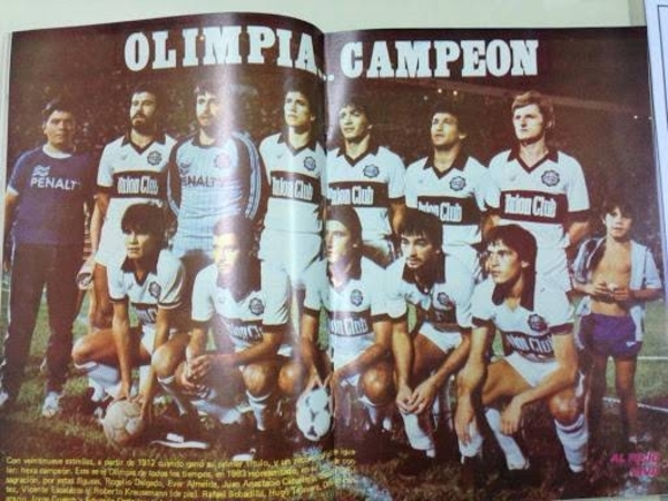 HOY / Olimpia lograba el hexacampeonato 36 años atrás