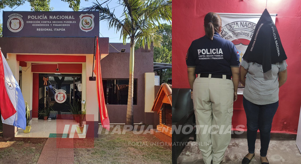 DETIENEN A UNA MUJER POR SUP. HECHO DE EXTORSIÓN