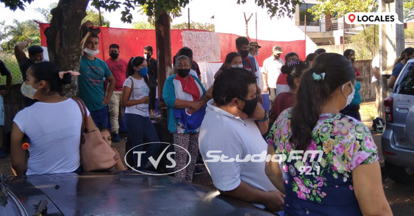 Pobladores de Jesús de Tavarangüe exigen la reapertura de la Municipalidad