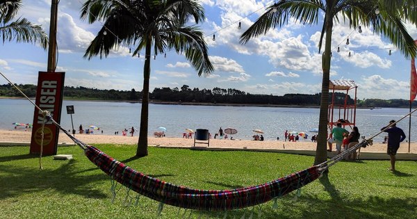 La Nación / Destino LN: Juan E. O’Leary, sus playas a orillas de un lago artificial invitan al relax en estas vacaciones