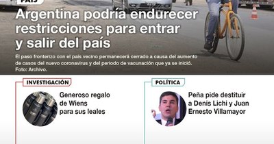 La Nación / LN PM: Las noticias más relevantes de la siesta del 6 de enero