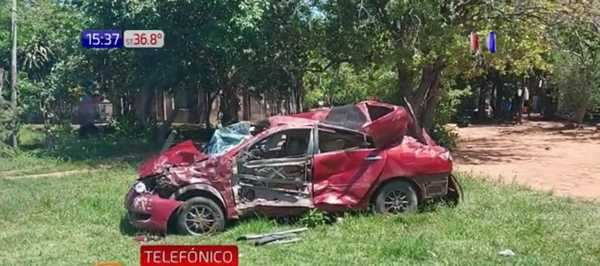Brutal accidente en Escobar | Noticias Paraguay