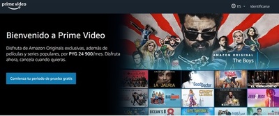 Usuarios de Amazon Prime Video ahora pueden pagar su suscripción en guaraníes