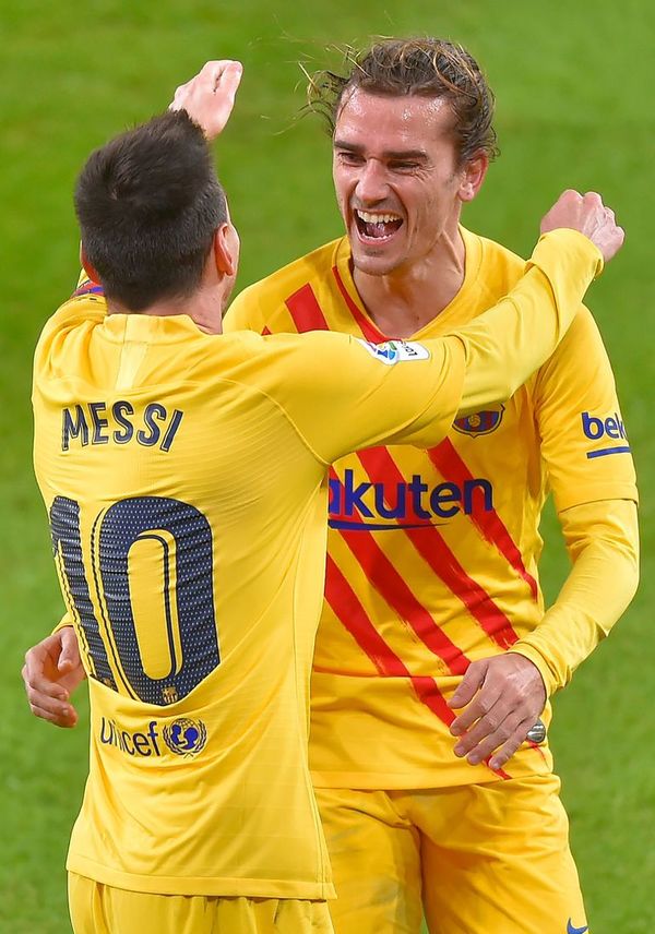 Barcelona gana con doblete de Messi - Fútbol - ABC Color