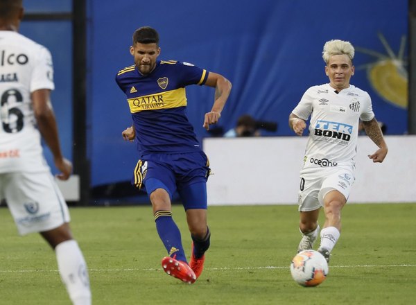 Boca y Santos empatan sin goles en La Bombonera