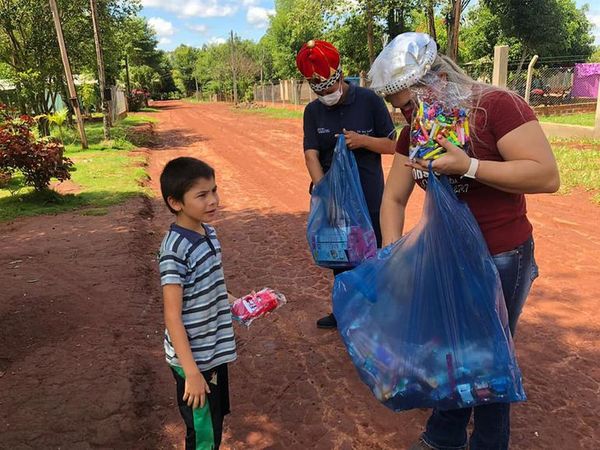 Día de Reyes Magos: alegran a niños con regalos en Yguazú - ABC en el Este - ABC Color