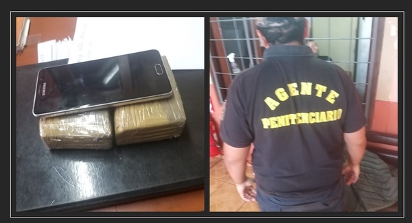 Pescan a guardia penitenciario que quiso ingresar marihuana a la cárcel