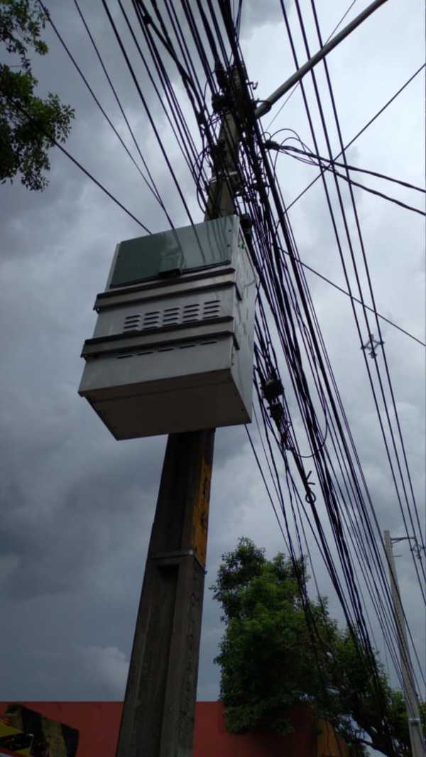 Robo colectivo de BATERIAS de GEL en 5 BARRIOS de CDE