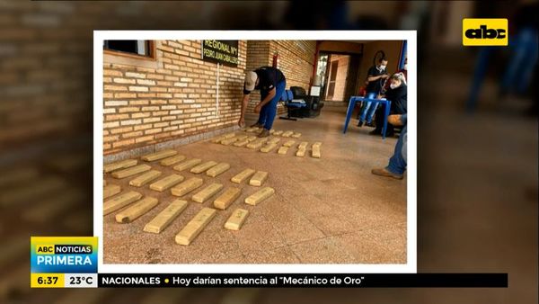 Detenidos e incautación de marihuana en Pedro Juan Caballero - ABC Noticias - ABC Color