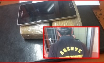Descubren a agente penitenciario que intentaba meter droga a la cárcel