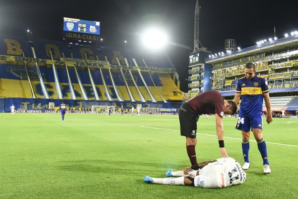 El enorme penal contra Boca que no vio el VAR paraguayo Juan Gabriel Benítez