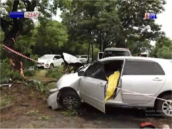 Una joven muere en accidente de tránsito en zona de Ñu Guasu