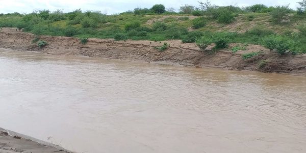 Pobladores y productores contentos por las primeras riadas del Pilcomayo