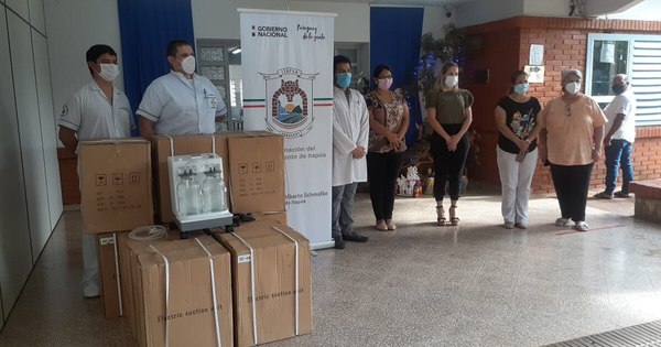 La Nación / Itapúa: entregaron equipamientos para UTI y salas de reanimación