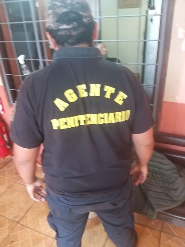 Guardiacárcel intentó introducir droga en la Penitenciaría Regional de CDE - ABC en el Este - ABC Color