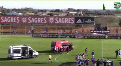 Fallece el jugador brasileño de la tercera lusa que se desplomó en el campo