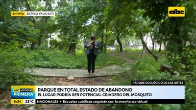 Denuncian lamentable estado de la Plaza Ecológica de las Artes de Asunción - Nacionales - ABC Color