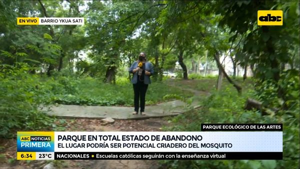 Denuncian lamentable estado de la Plaza Ecológica de las Artes de Asunción - Nacionales - ABC Color