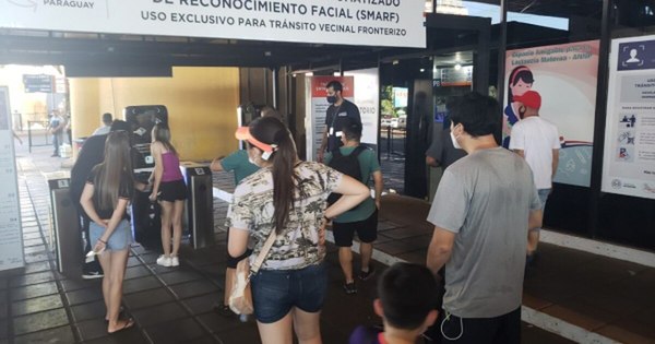 La Nación / Más de mil personas ya usaron el sistema de reconocimiento facial en Puente de la Amistad