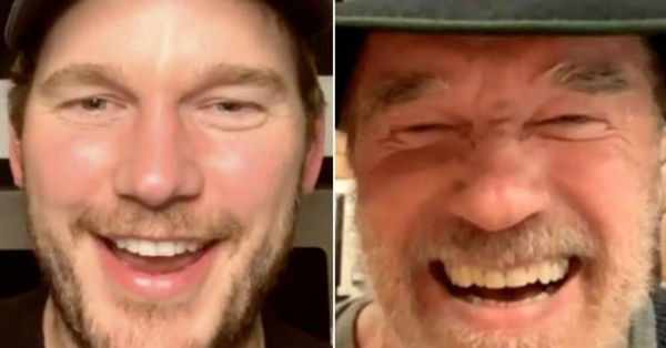 Hasta Arnold Schwarzenegger confunde a su yerno Chris Pratt con Chris Evans - C9N