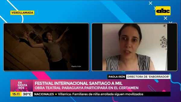 Obra teatral paraguaya participará del festival internacional “Santiago a Mil” - Ensiestados - ABC Color