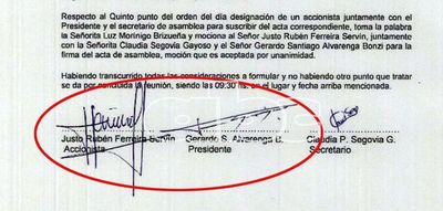 Firma rechazada para importar vacunas contra Covid-19 intenta negar al Clan Ferreira, pese a documentos - Nacionales - ABC Color