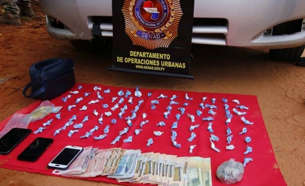 HOY / Capturan a distribuidor de cocaína en Capiatá: tenía casi 100 'moñitos' listos para la venta