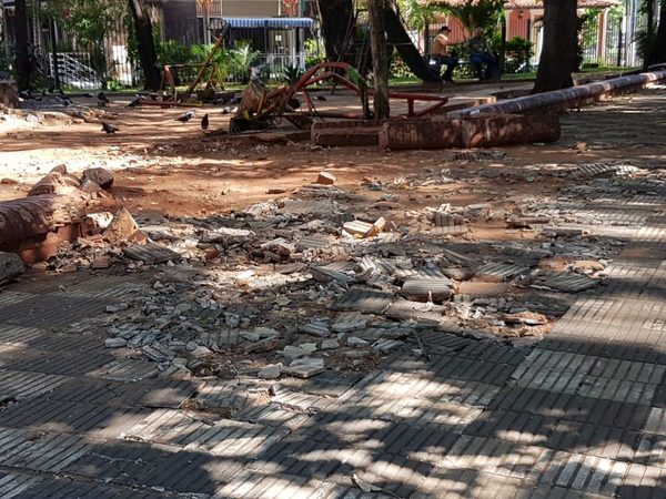 La plaza de la vergüenza » San Lorenzo PY