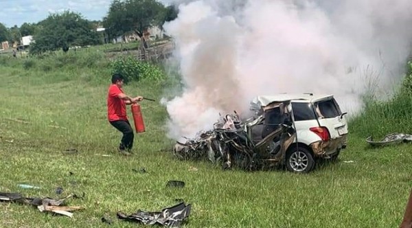 Militar mata a su pareja y en su huida fallece en un accidente de tránsito - Noticiero Paraguay