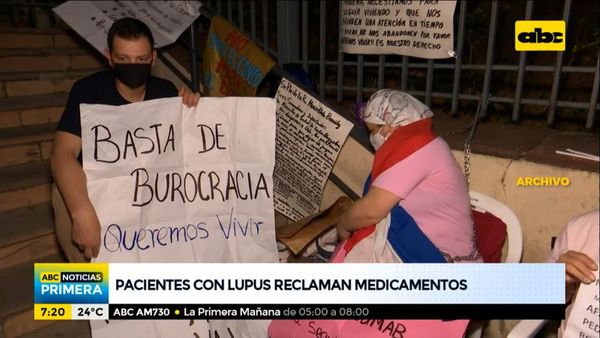 Pacientes con lupus exigen medicamentos - ABC Noticias - ABC Color