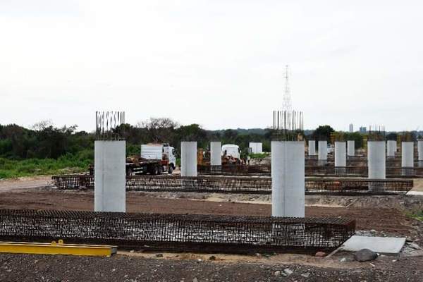 Puente Héroes del Chaco: alistan planta para fabricación de 590 vigas pretensadas