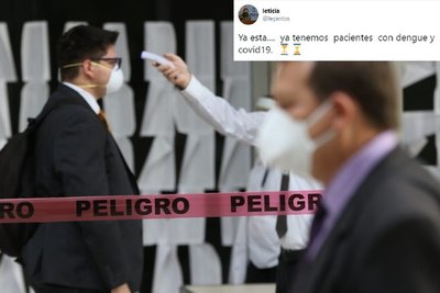 Crónica / Confirman dos casos de personas con Covid y dengue