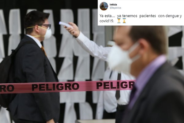 Crónica / Confirman dos casos de personas con Covid y dengue