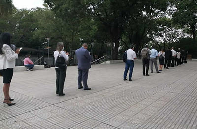 Sin feria judicial, concurrencia a tribunales es casi normal - Megacadena — Últimas Noticias de Paraguay