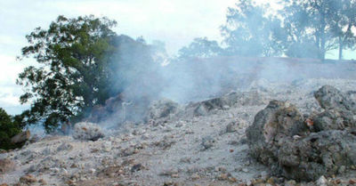 La montaña que lleva ardiendo 6.000 años de manera ininterrumpida en Australia - C9N