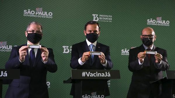 La vacuna china desarrollada en Brasil tiene 78% de eficacia