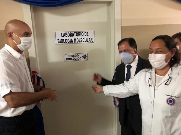Inauguran laboratorio para procesar muestras Covid-19 en el hospital San Pablo - El Trueno