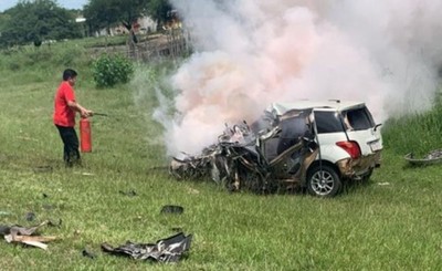 Investigan si choque fatal fue accidente o suicidio