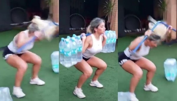 El peligroso accidente de Kathy Di Quinto mientras entrenaba - Teleshow