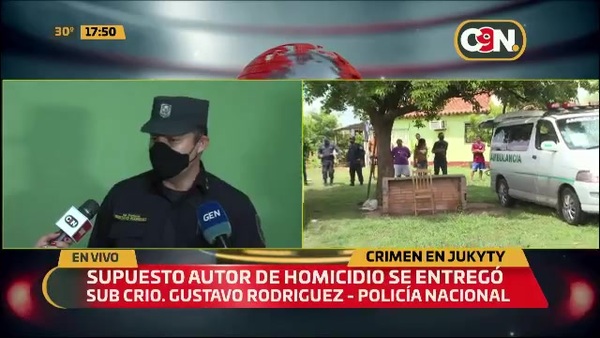 Jukyty: Supuesto autor de homicidio se entregó - C9N