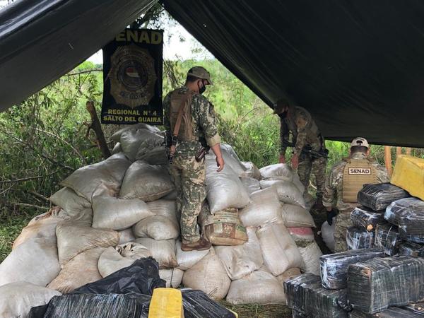 Incautan más de 8,6 toneladas de marihuana en campamento narco » Ñanduti