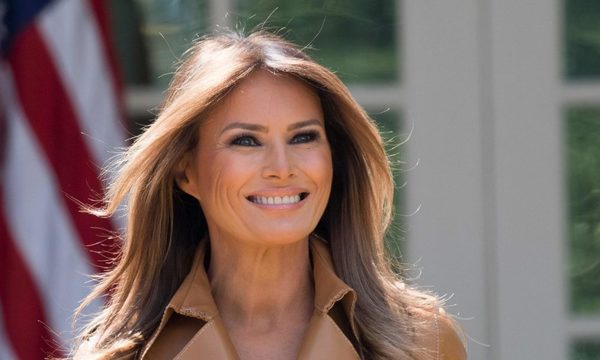 Melania Trump a pocos días de dejar la Casa Blanca