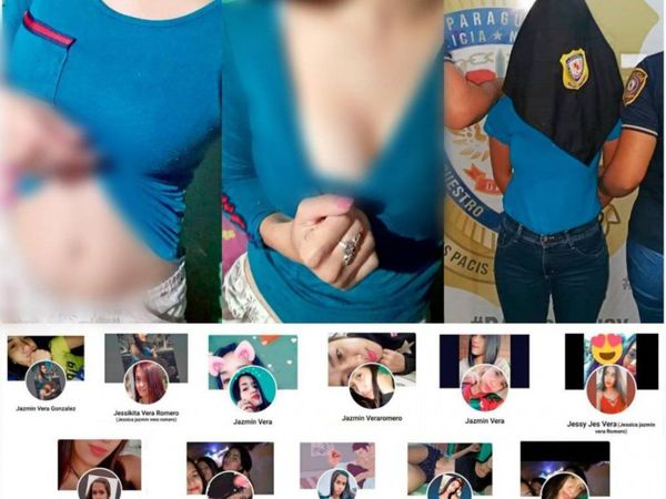 Se sacaba fotos para que su novio reo haga sextorsiones