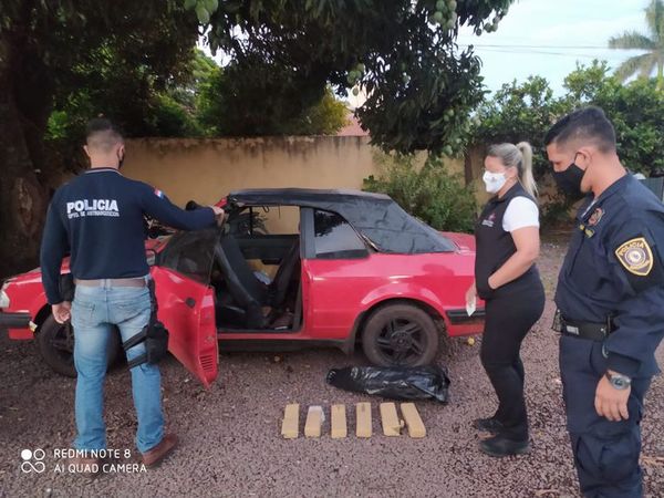 Brasileño con frondosos antecedentes es detenido con droga en Pedro Juan - Nacionales - ABC Color